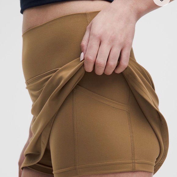 NWT Lululemon Align high rise skirt, size 8- color Allspice - Picture 9 of 10